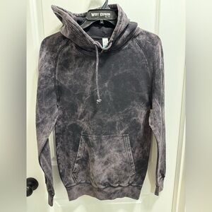 Lane Seven Charcoal Tie-Dye Hoodie